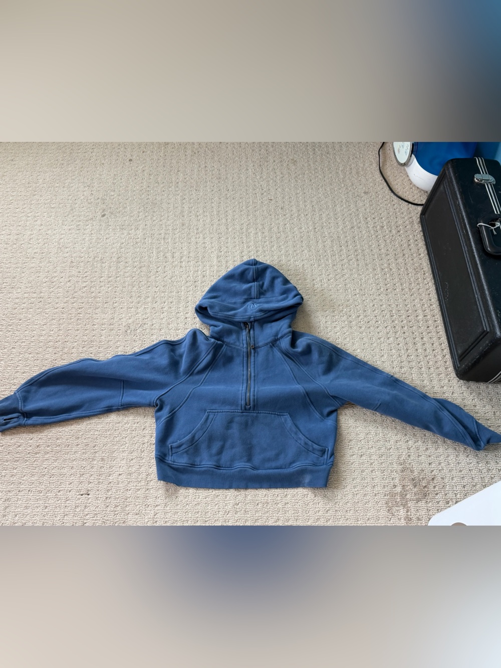 lululemon athletica Kids Blue Full-Zip Hoodie